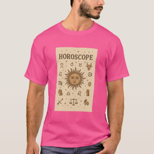 Horoscoop Zodiac Zon Astrologie Illustratio T-shirt