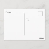 Horoscoopteken Aires-Briefkaart Briefkaart (Achterkant)