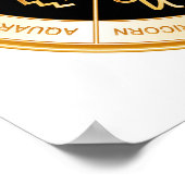 Horoscope Mandala Poster (Hoek)