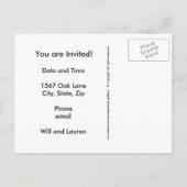 Horoscope Mandala Uitnodiging Briefkaart (Achterkant)