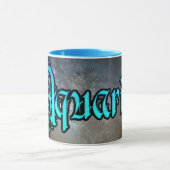 Horoscope Sign Aquarius Coffee Mok (Midden)