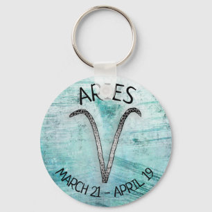 Horoscope Sign Aries Sleutelhanger