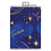 Horoscope Sign Taurus Zodiac Astrology Heupfles (Achterkant)