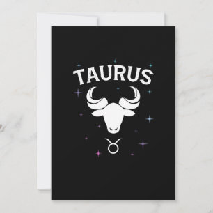 Horoscope Taurus Symbol Zodiac Sign Costuum Kaart