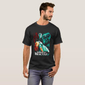 Horreur du T-shirt classique Dracula (Devant entier)