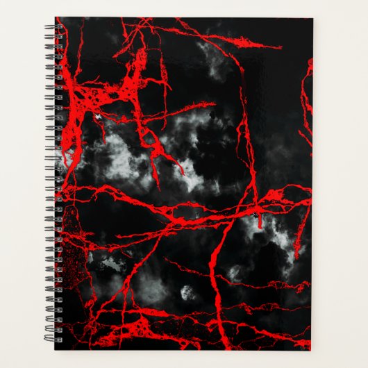 Horreur Night Goth - Noir et blanc, Rouge (Devant)