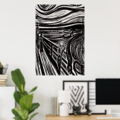 Horreur sur le pont | AI Art Poster (Bureau à domicile)