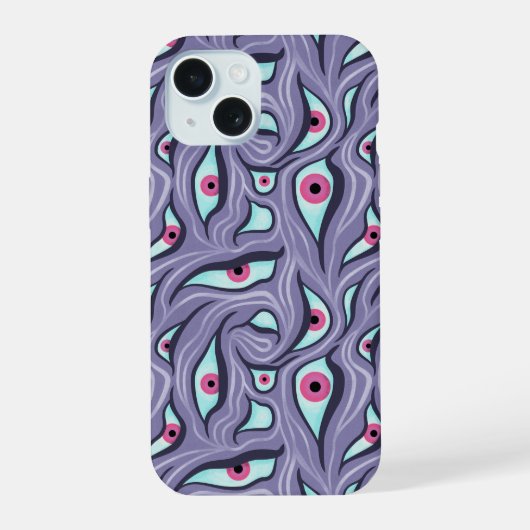 Horreur Yeux mal violet Pastel Goth Witchy (Verso)