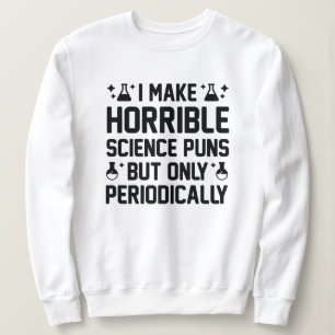 Horrible Science Puns Trui