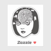 Horror anime girl  sticker (Vel)