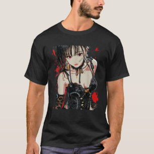 Horror Anime Manga Japans Kawaii Gothic Cree T-shirt