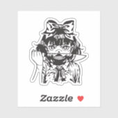 Horror anime sticker (Vel)