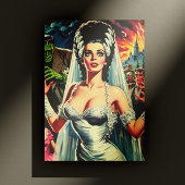  Horror Bride Briefkaart