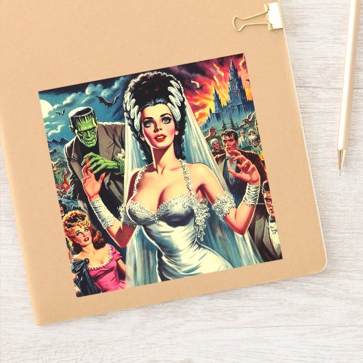Horror Bride Sticker (Notitieboek)