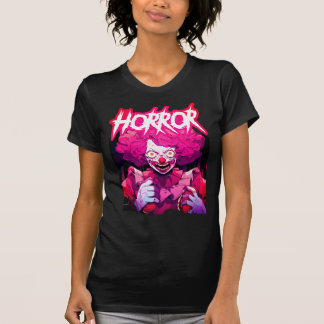 Horror Clown Roze T-shirt