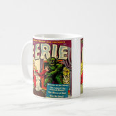 Horror  Comic Book Design Coffee Mok Cup (Voorkant links)