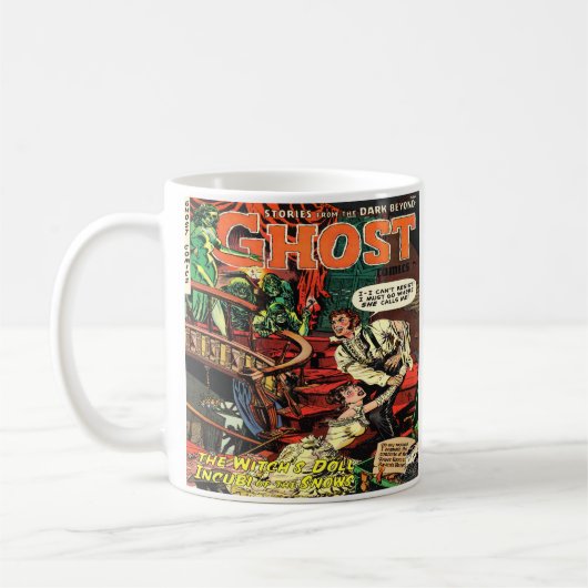Horror  Comic Book Design Coffee Mok Cup (Links)