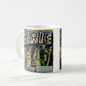 Horror Comic Book Design Coffee Mok Cup (Voorkant links)
