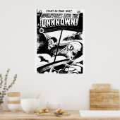 Horror Comic Book Hoesje Retro  Volume 031 Poster (Keuken)