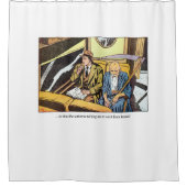  Horror Comic Panel met de Reaper Douchegordijn (Voorkant)