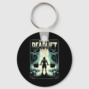 Horror Deadlift Workout Training Bodybuilder Sleutelhanger