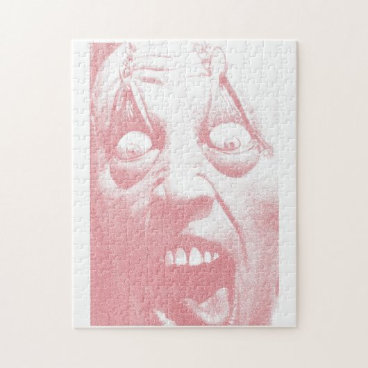 Horror Face Halloween Puzzle Legpuzzel (Verticaal)