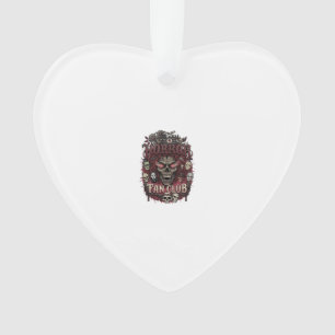 Horror Fan Club Halloween Duivel Gezichten Schedel Ornament