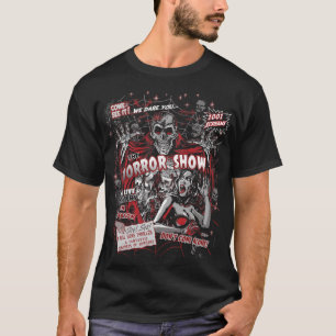 Horror film Monsters spook show T-shirt