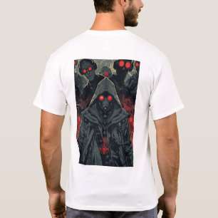 Horror Film Poster - gecamoufleerde figuur T-shirt
