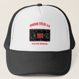 Horror-films - V.H.S Horror Titels A-D Trucker Pet