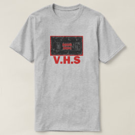 Horror-films - V.H.S Red T-shirt