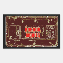 Horror-films VHS-Red/Red