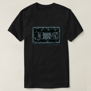 Horror-films - Video Cassette Blue Grey T-shirt
