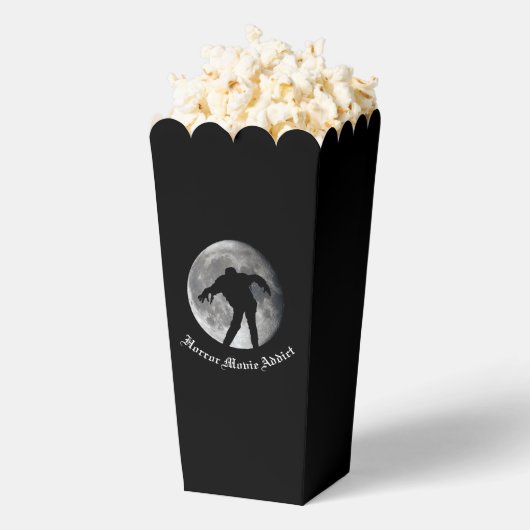 Horror Filmverslaafde / Horror Freak Popcorn Boxes Bedankdoosjes (Popped)