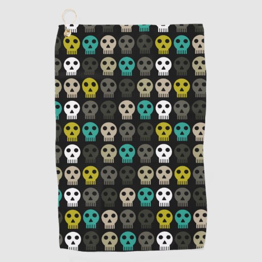 Horror Ghost Golfhanddoek (Voorkant)