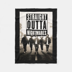 Horror Halloween Enge Straight Outta S Fleece Deken