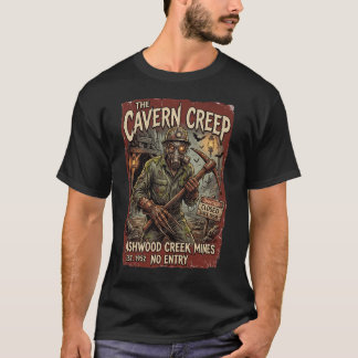 Horror Halloween Griezelig Verschrikkelijk Design T-shirt