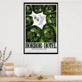 HORROR HOTEL POSTER (Keuken)