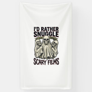 Horror Knuffel Shirt Grappige Schedel Geest Film N Spandoek