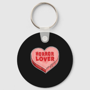Horror Liefhebber Candy Hart Valentijnsdag Hallowe Sleutelhanger