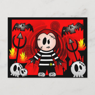 Horror Monster 5 Briefkaart