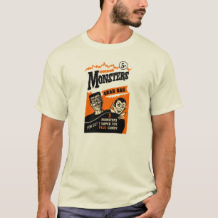  Horror Monster Grab Bag Ad T-shirt