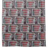 Horror Movie Addict Douchegordijn (Voorkant)