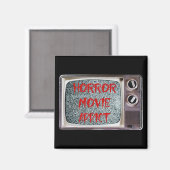 Horror Movie Addict Magneet (Voorkant / Achterkant)