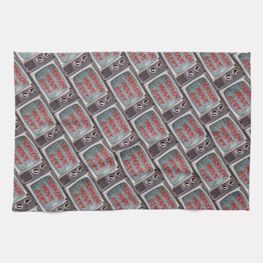 Horror Movie Addict Theedoek (Horizontaal)