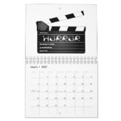 Horror Movie Clapperboard Kalender (Mar 2027)