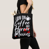 Horror Movie Fan Coffee Drinker Gift Draagtas (Dichtbij)