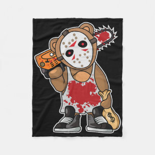 Horror Movie Monster Lazy Halloween Costume Funny Fleece Deken