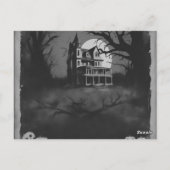 Horror Movie Poster Halloween Party Invitation (Dos)