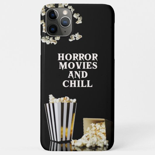 Horror Movies en Chill | Gothic iPhone/iPad case (Achterkant)